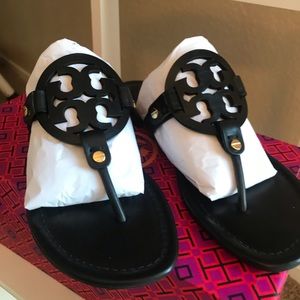 New Tory Burch Miller Black 8.5